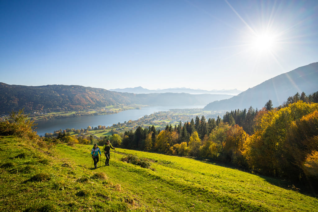 Wandern-ueber-dem-Ossiacher-See